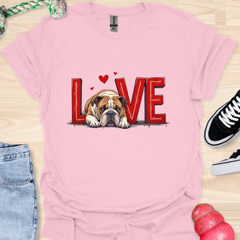 Love is a four legged word - V2 - The Pouter T-Shirt